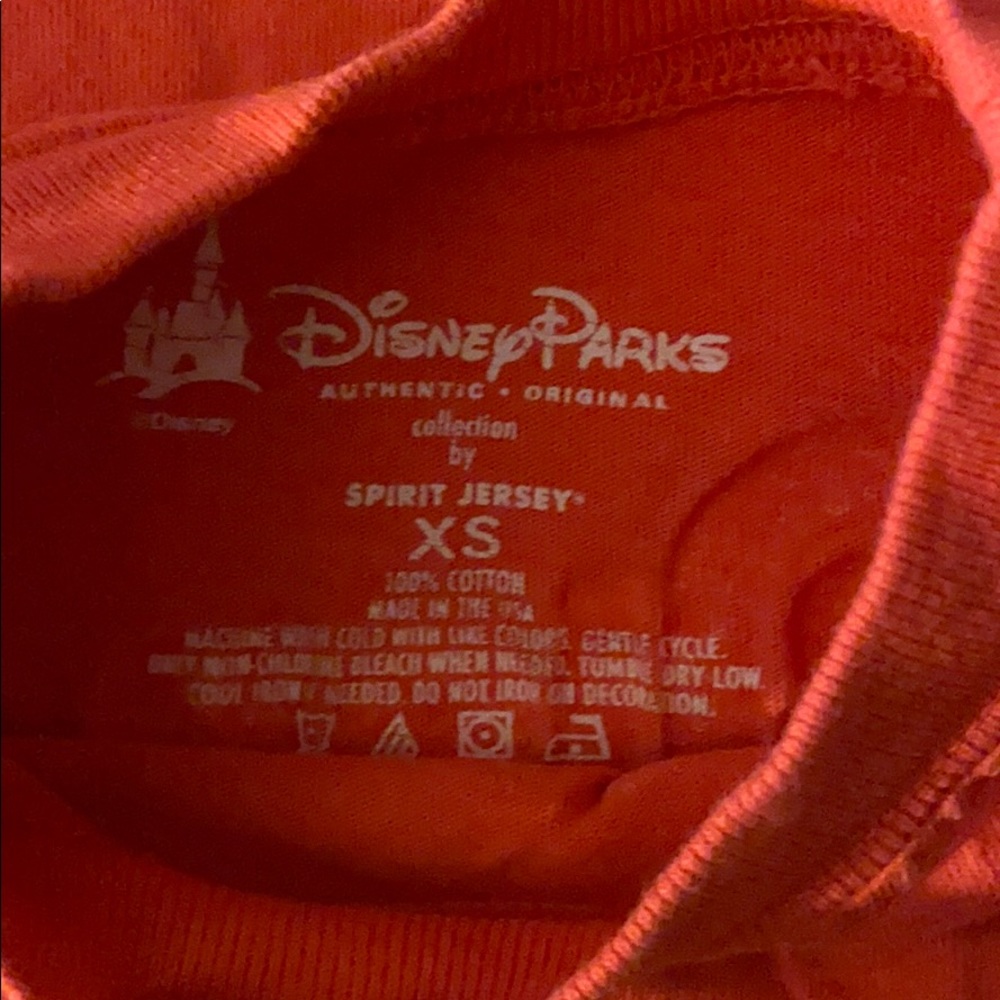 Disney Parks Spirit‎ Jersey Coral Pink XS - Picture 7 of 8